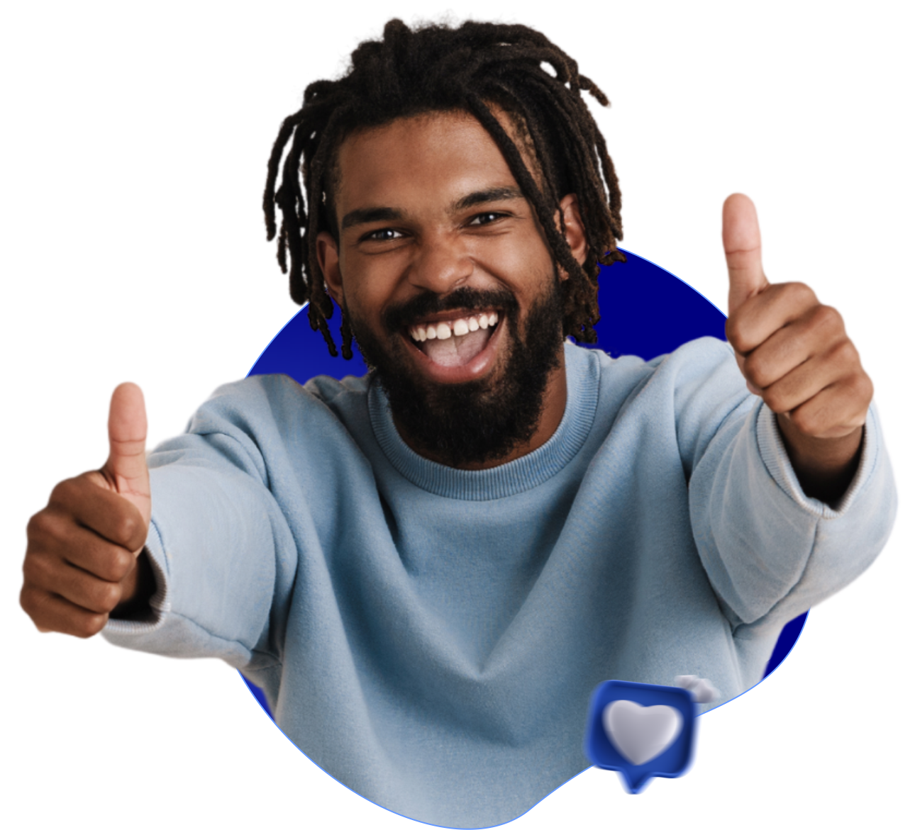 A NABATULUSUB customer after a top-up went through